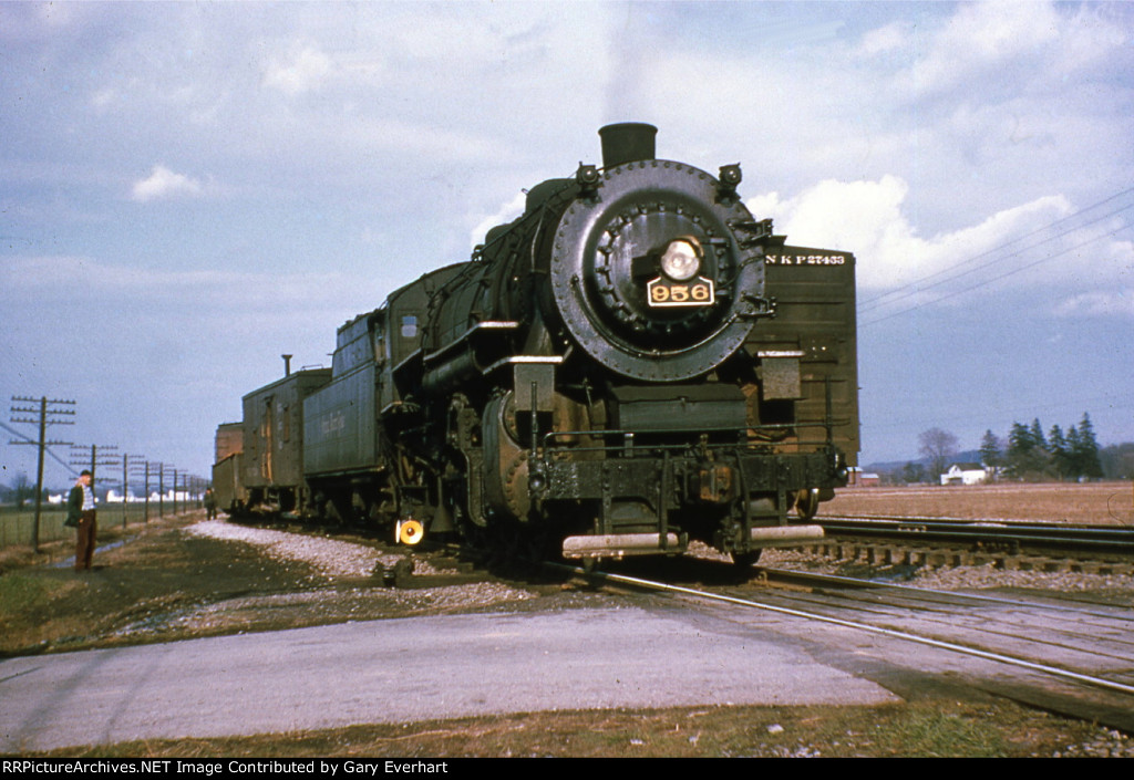 NKP 2-8-2 #956 - Nickel Plate Road